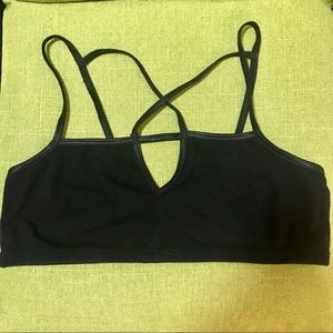 Strappy Bra | Black | Sz Large